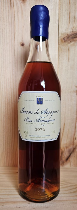 Baron De Sigognac Vintage Armagnac 1974